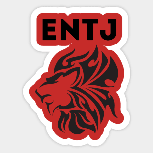 ENTJ Boss Sticker